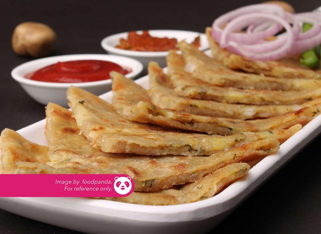 Special Achari Aloo Nan